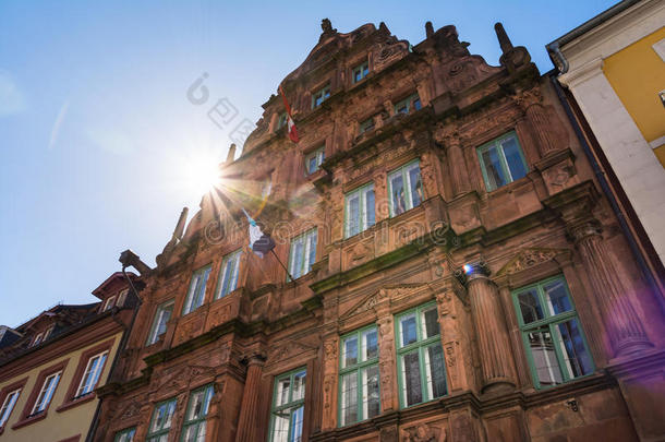 希德伯格著名的旅馆里特萨米蓝色天太阳微量拜访