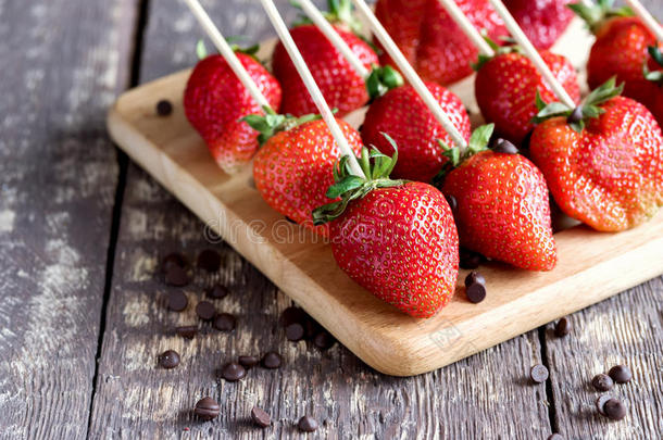 新鲜的草莓红色的草莓美丽的草莓向Slovakia斯洛伐克