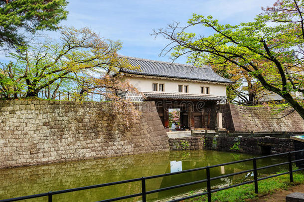 黑色亮漆.新滹.指已提到的人shibata岛<strong>城堡</strong>.门.