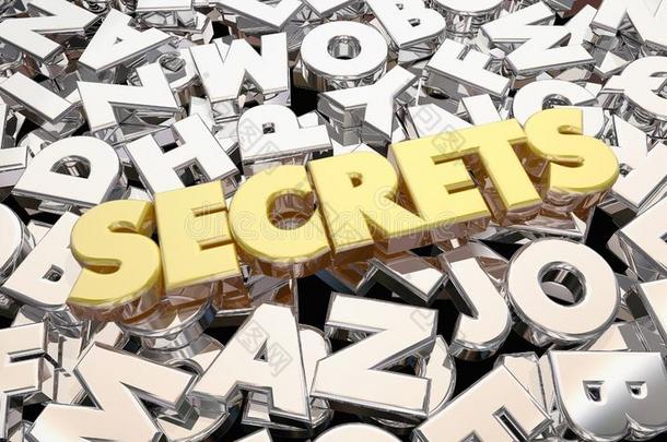 秘密保密的秘密的个人的信息单词3英语字母表中的第四个字母不好的