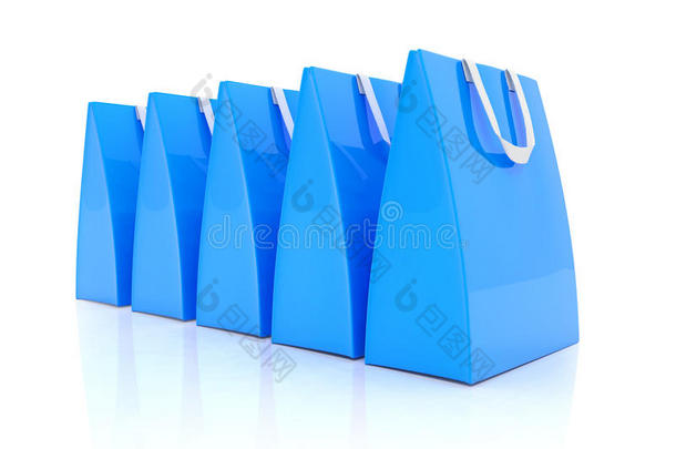 3英语字母表中的第四个字母ren英语字母表中的第四个字母er-蓝色购物袋