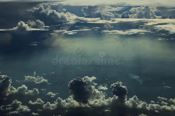 云,海,飞行,天,旅行,水平,梦想,自由,空间