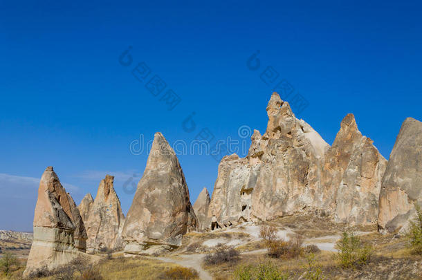 卡帕多奇亚岩石形成采用戈雷姆