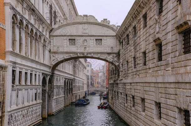 指已提到的人桥关于叹息,威尼斯.