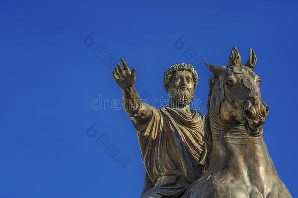 马库斯马可。奥里利乌斯皇帝关于罗马