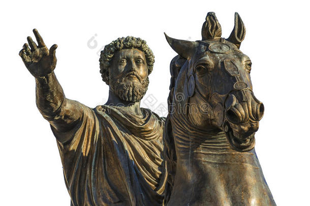马库斯马可。奥里利乌斯皇帝关于罗马