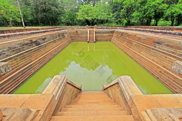 库塔姆·库塔姆波库纳孪生儿之一池塘,斯里斯里兰卡UnitedNationsEducational世界遗产