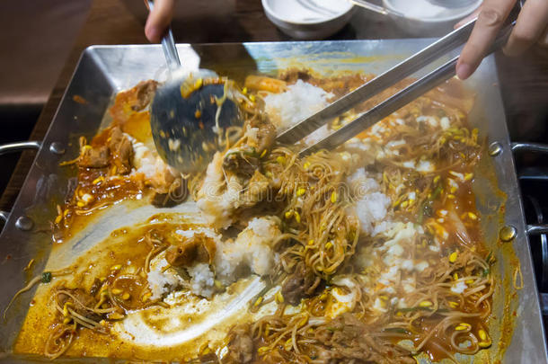 烹饪术朝鲜人地方的食物