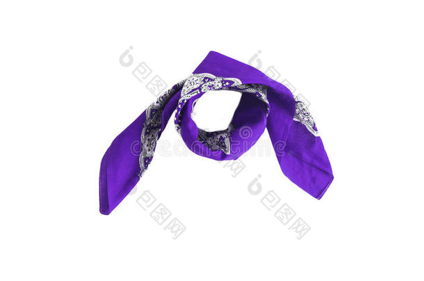 丁香花属,紫罗兰,紫色的,洋红围巾,印花大手帕,模式,伊索拉