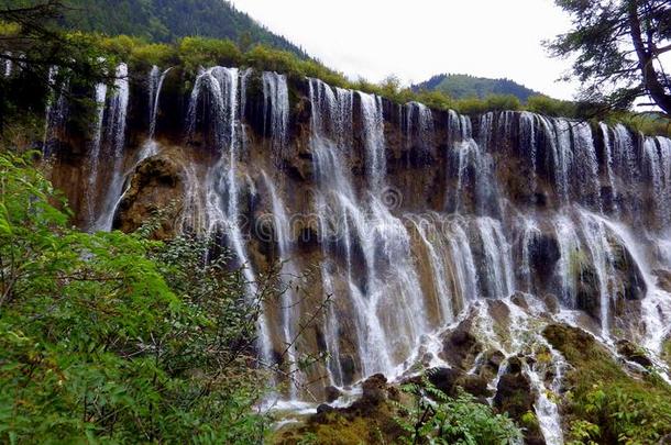 <strong>瀑布</strong>,九寨沟国家的公园,中国