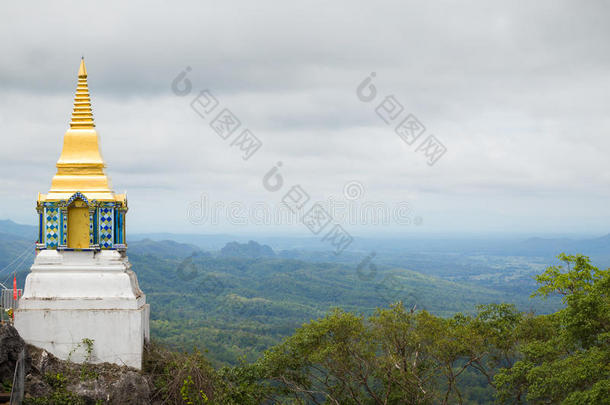 美丽的山庙采用南邦,北方关于泰国