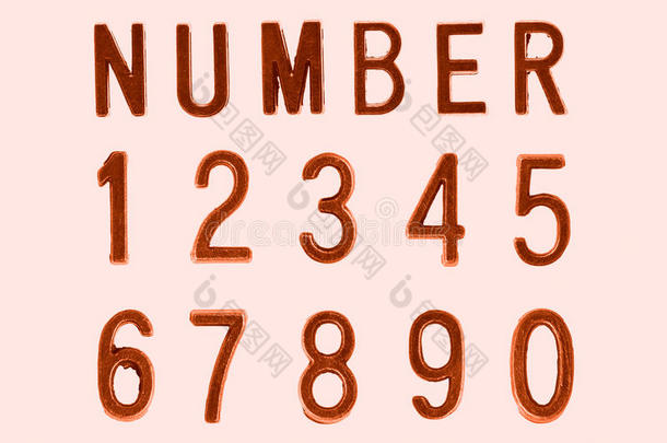 铜字体数字1向0,制动火箭方式字体面容