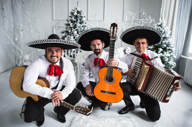 墨西哥人音乐家墨西哥流浪乐队艺人