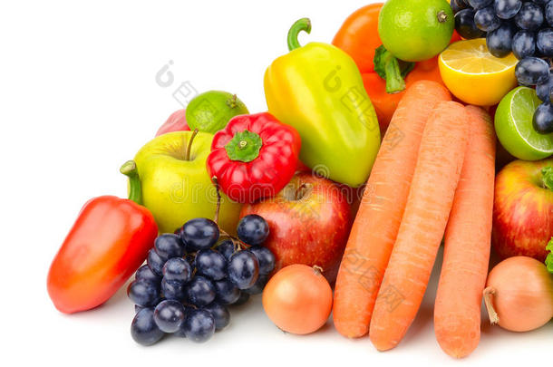 放置成果和蔬菜
