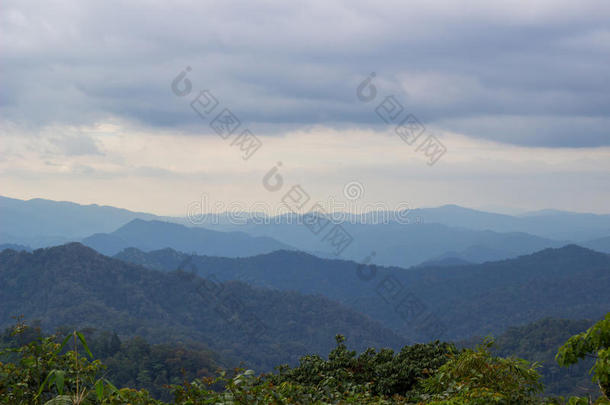 山范围看见从法诺恩砰营地,急流克拉昌国家