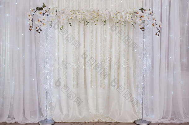 婚礼装饰花墙