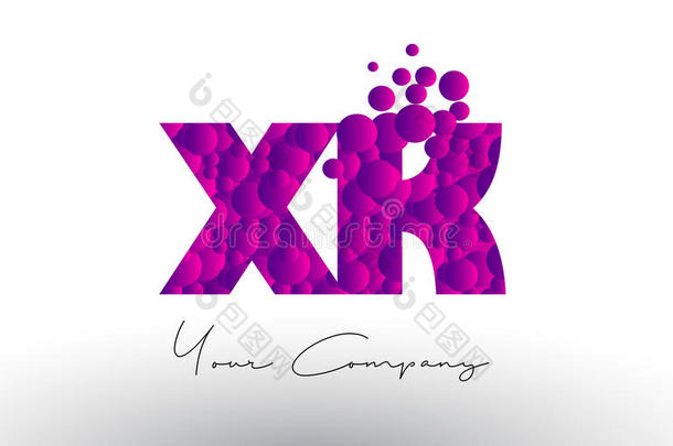 十字母x英语字母表的第11个字母点信标识和<strong>紫色</strong>的泡质地.