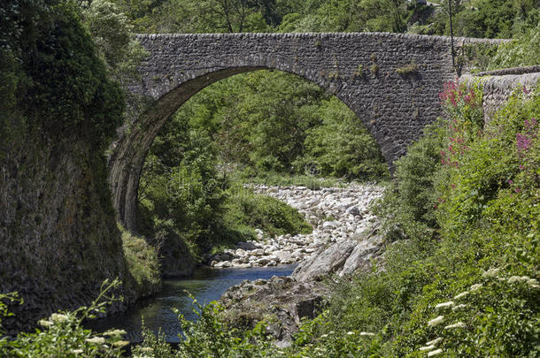 古罗马的石头桥,法国