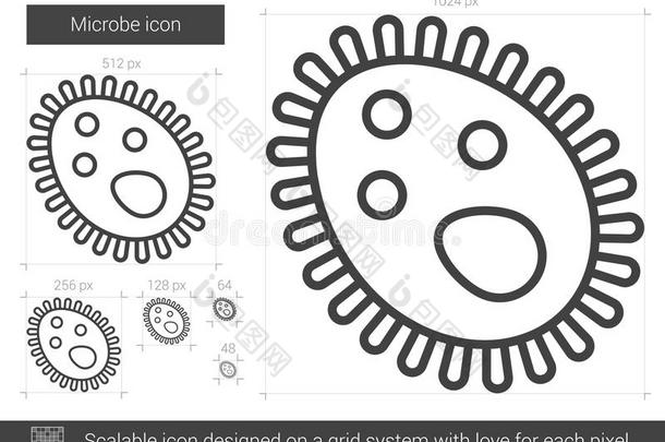 微生物线条偶像.