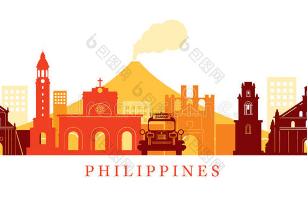菲律宾建筑学陆标地平线,形状