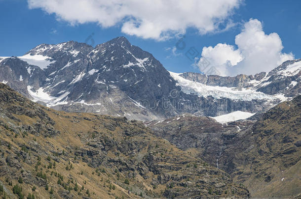 阿尔卑斯山的风景