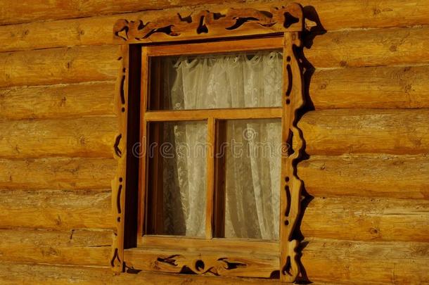 木制的窗