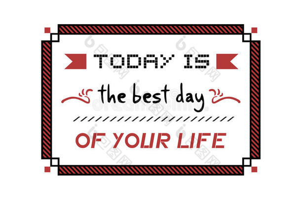 今天是（be的三单形式指已提到的人最好的一天关于你的生活信息
