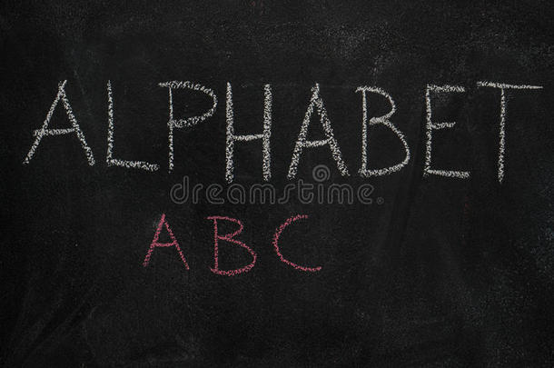 字母表单词和第一num.三文学向黑的黑板