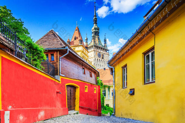 Sighisoara,罗马尼亚.