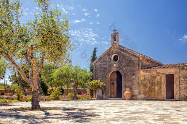 传统的西班牙的小教堂,儿子真的,马略卡岛.