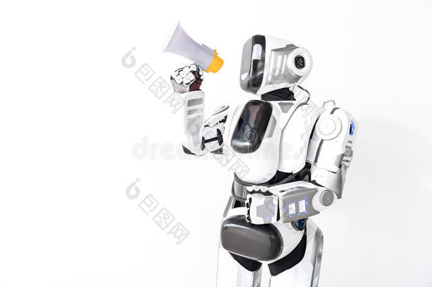 现代的生物关于机器人技术遵守说话者