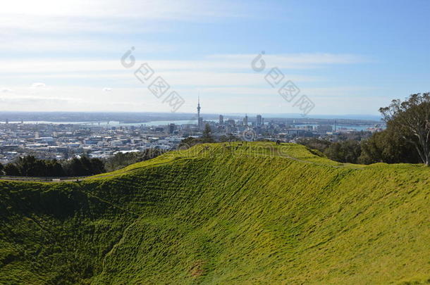 奥克兰城市-火山火山口登上=theEagleDevelopmentENvironment范围