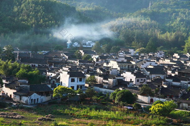 西迪村民全景画