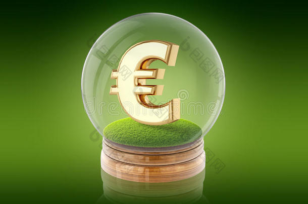 透明的球球和欧元符号里面的.3英语字母表中的第四个字母翻译.
