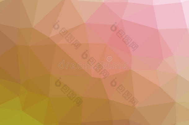 抽象的黄色的紫色的粉红色的梯度多边形合适的背景