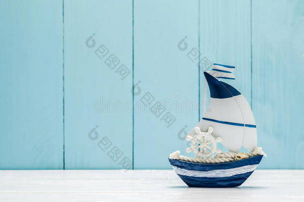 航行小船玩具模型