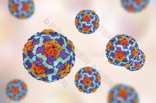 肝炎一病毒向富有色彩的背景