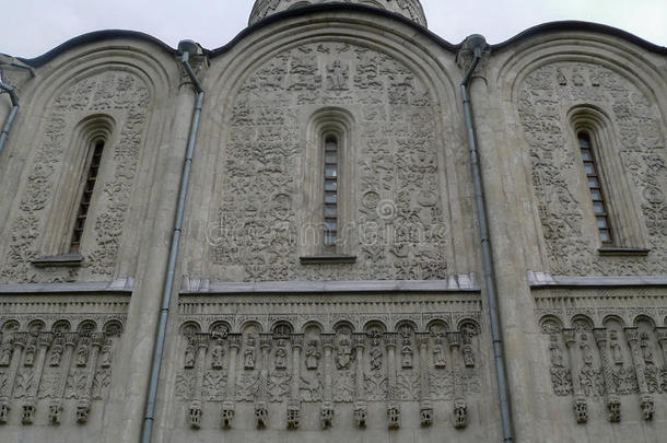 教堂墙雕刻