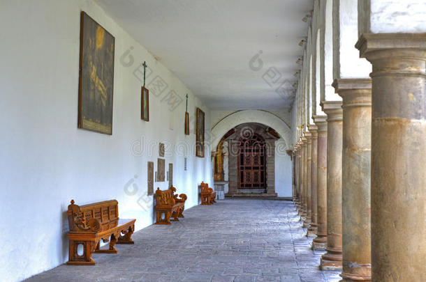 走廊关于指已提到的人sandwic三明治弗朗西斯科修道院