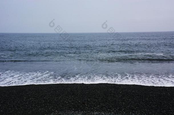 夏海滩/黑色亮漆神奈川肖南海岸