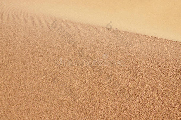 沙的沙丘.自然的背景