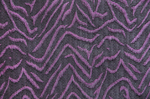 针织品织物和紫色的抽象的模式
