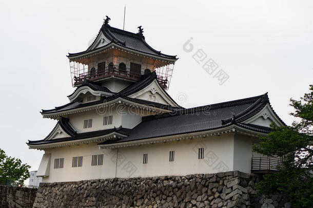 富山城堡,富山,黑色亮漆