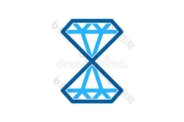 钻石偶像标识设计元素