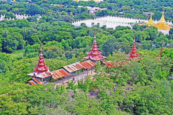 曼德勒小山步行者<strong>走道</strong>,曼德勒,缅甸