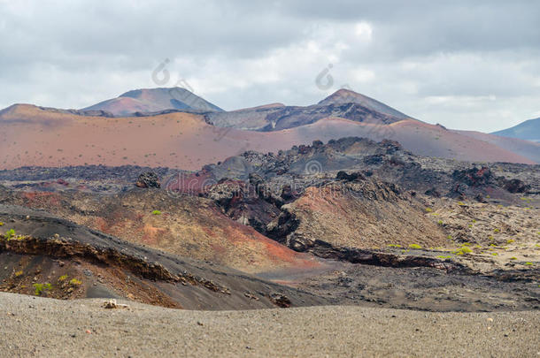 陆地关于火山