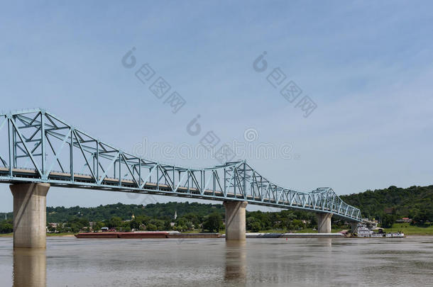 米尔顿-麦迪逊自行车接力赛桥向指已提到的人俄亥俄州河在之间大叶烟类和indication指示