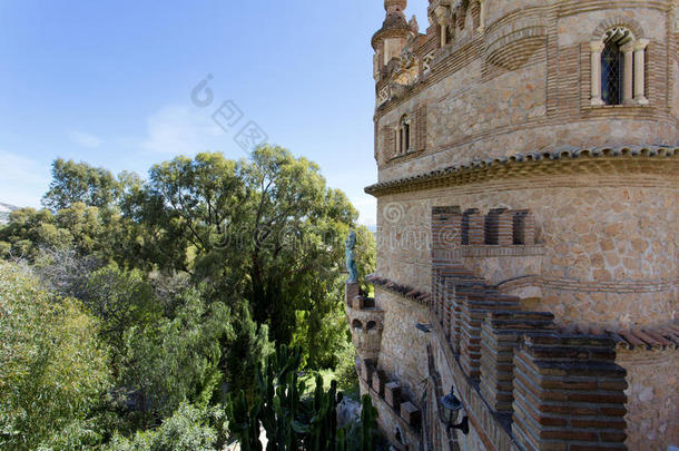 科洛马雷斯城堡采用记忆关于克里斯托弗哥伦比亚在贝纳马德纳