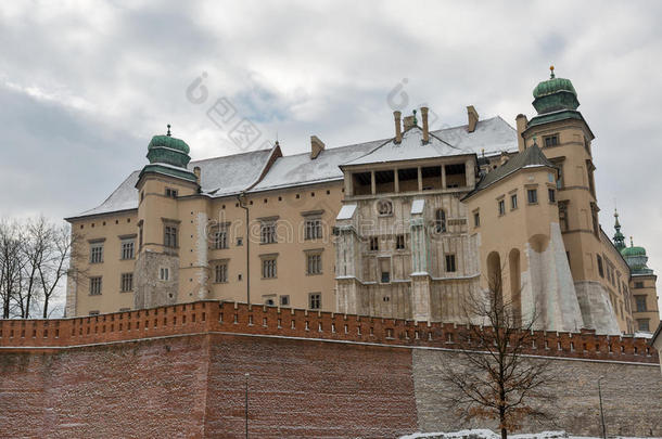 西格斯蒙德来源于日耳曼语瓦萨塔和防<strong>御用</strong>的墙.瓦维尔城堡,克拉科夫,