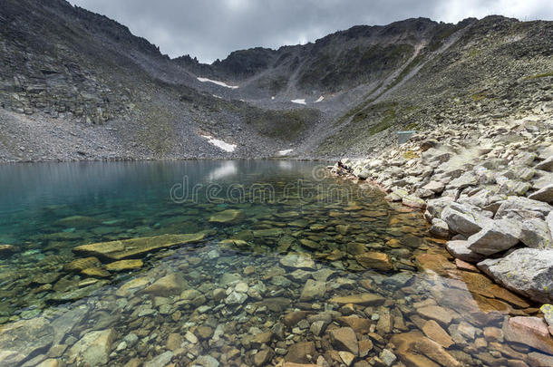 风景和里拉山,冰球&字母字母x28;冰&字母字母x29;湖和